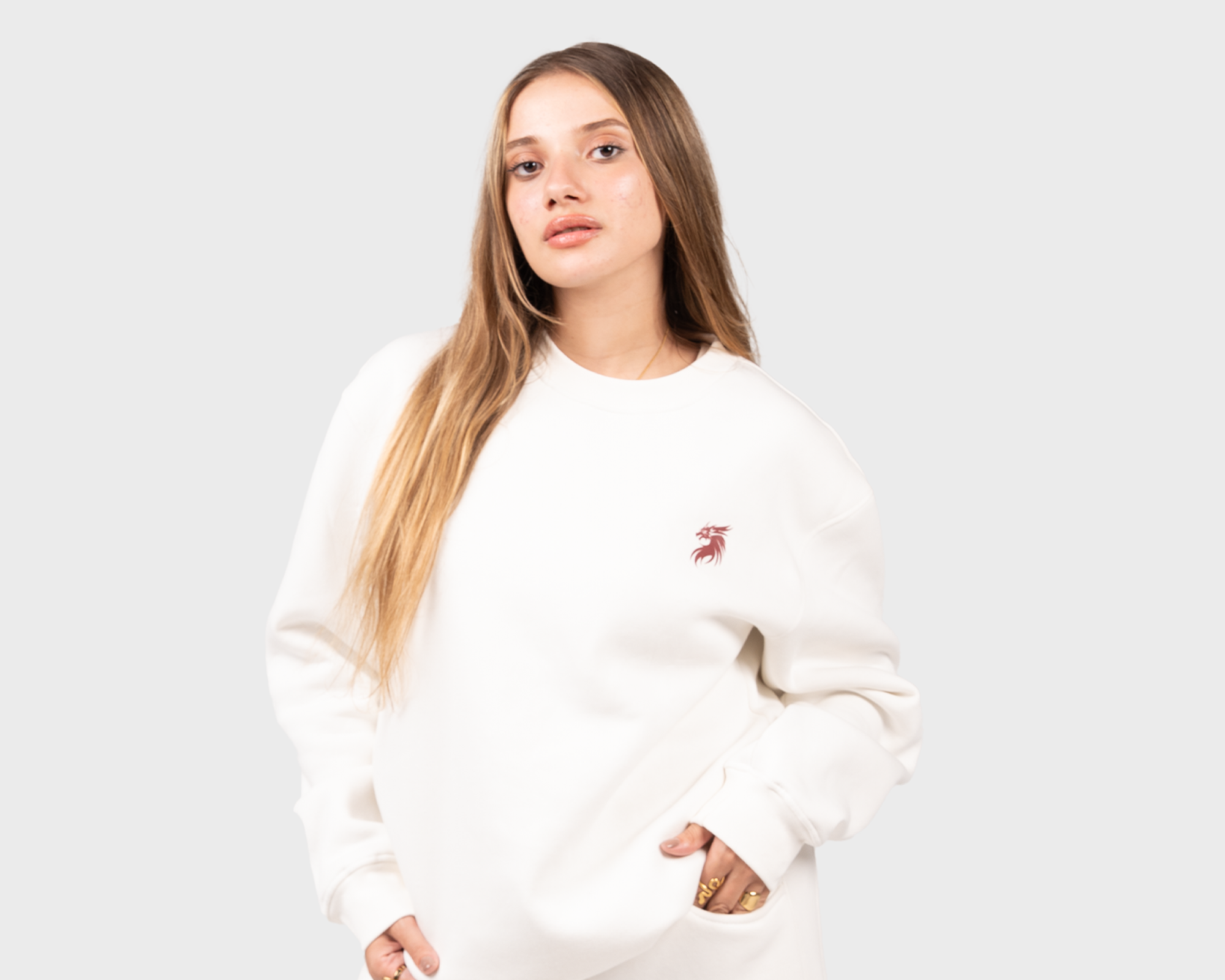 Basic Sweatshirt Offwhite