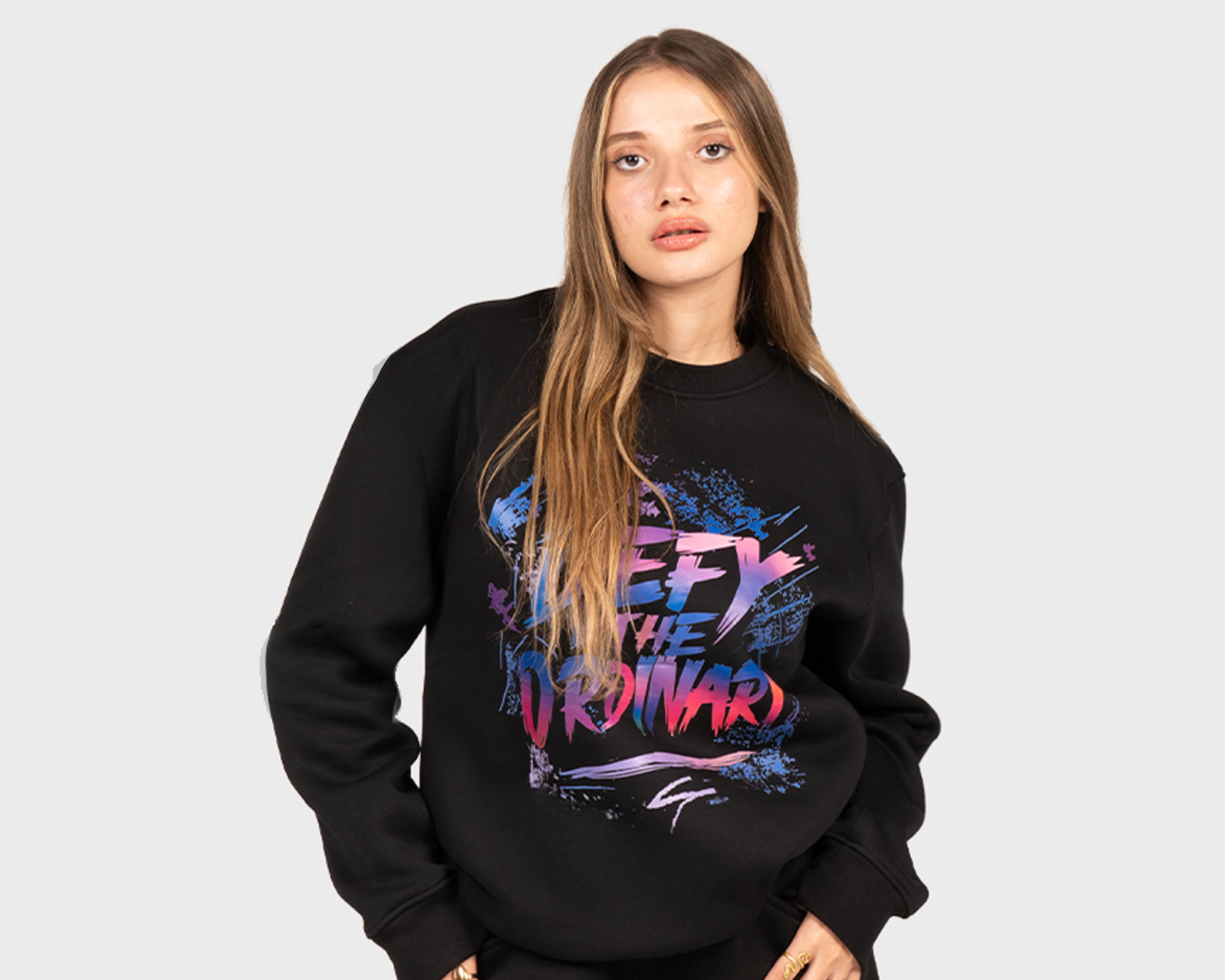 Defy the Ordinary Sweatshirt Black