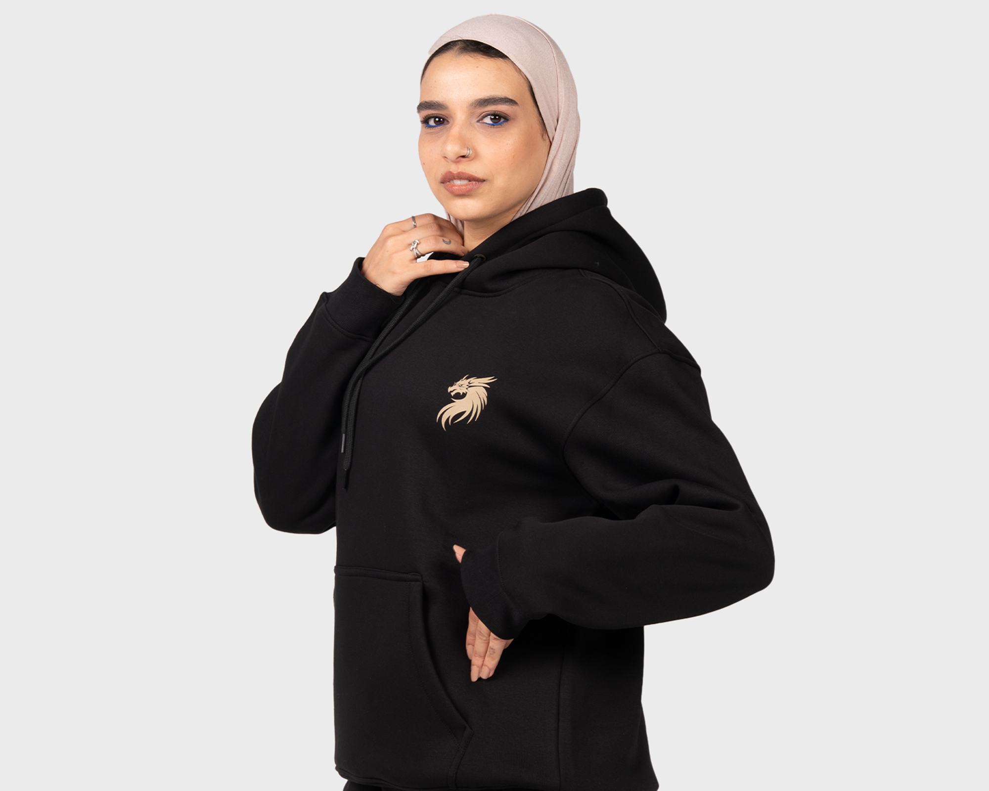 Scaled for Greatness Hoody Black