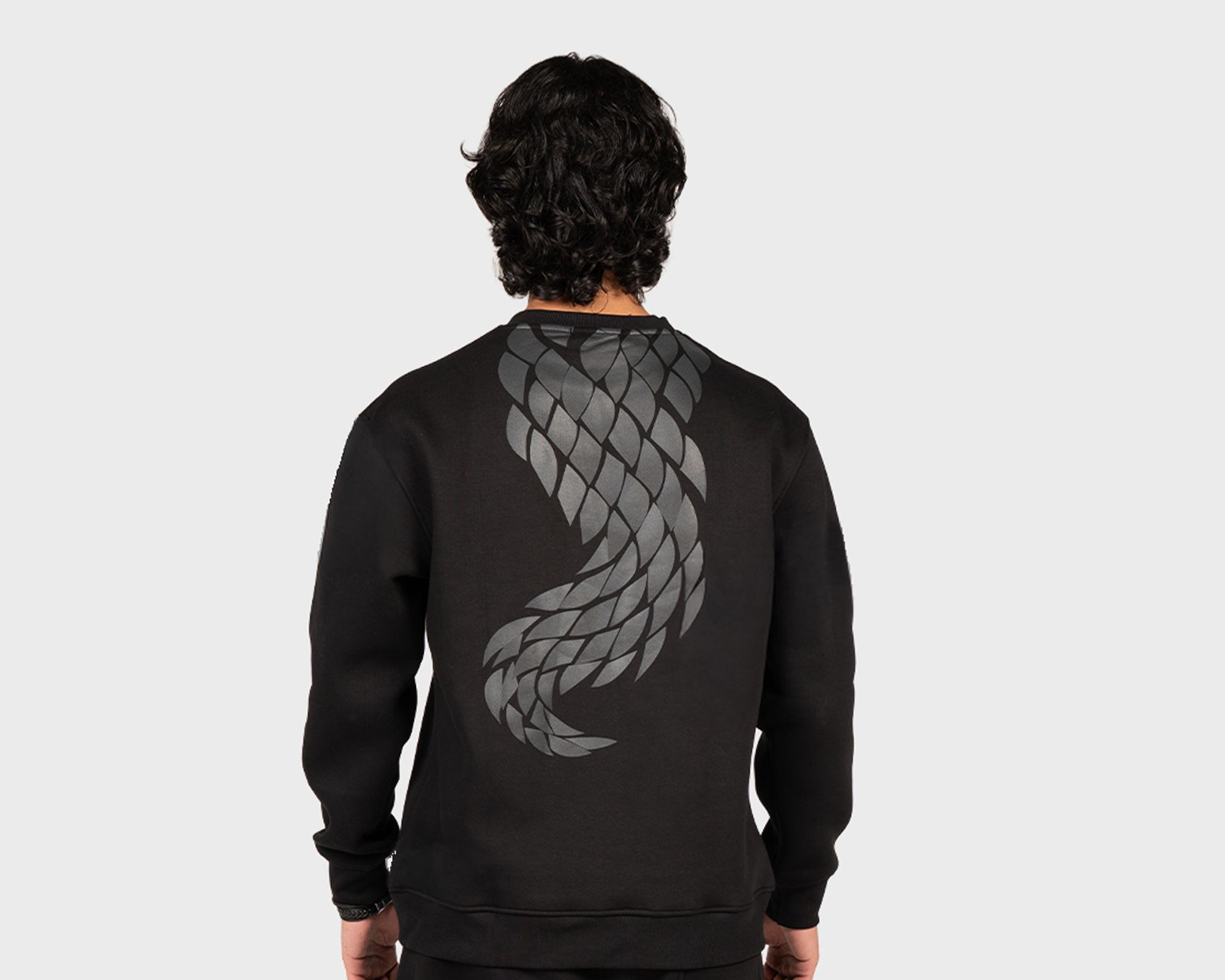 Scales Sweatshirt Black