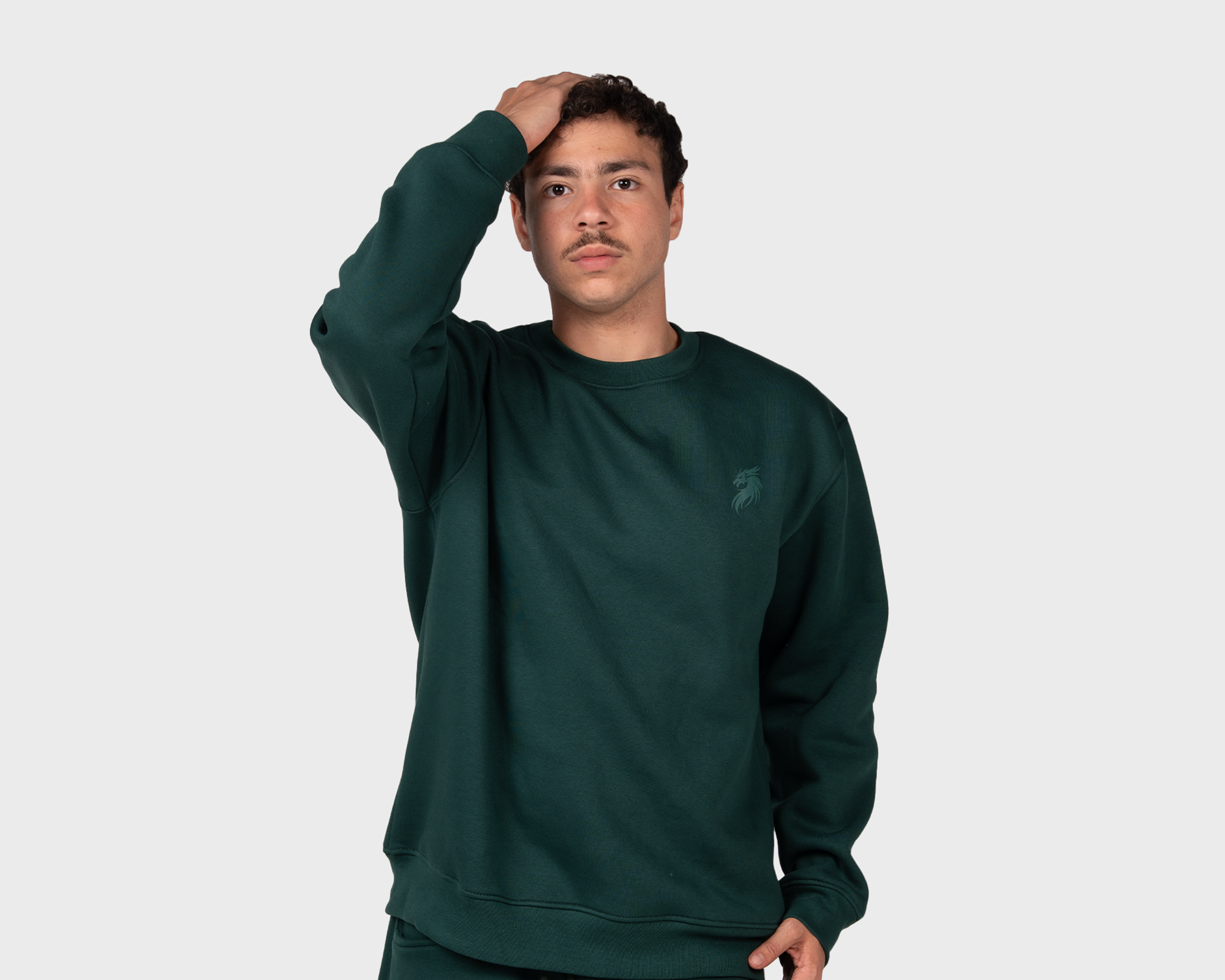 Basic Sweatshirt Emreald