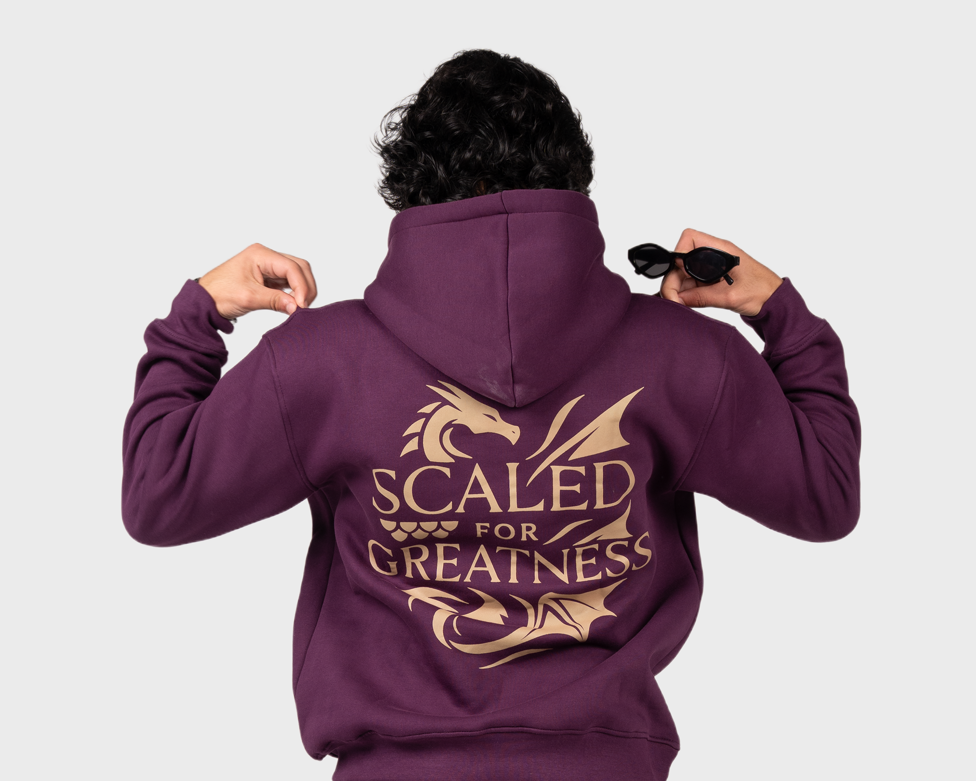 Scaled for Greatness Hoody Royal Purple