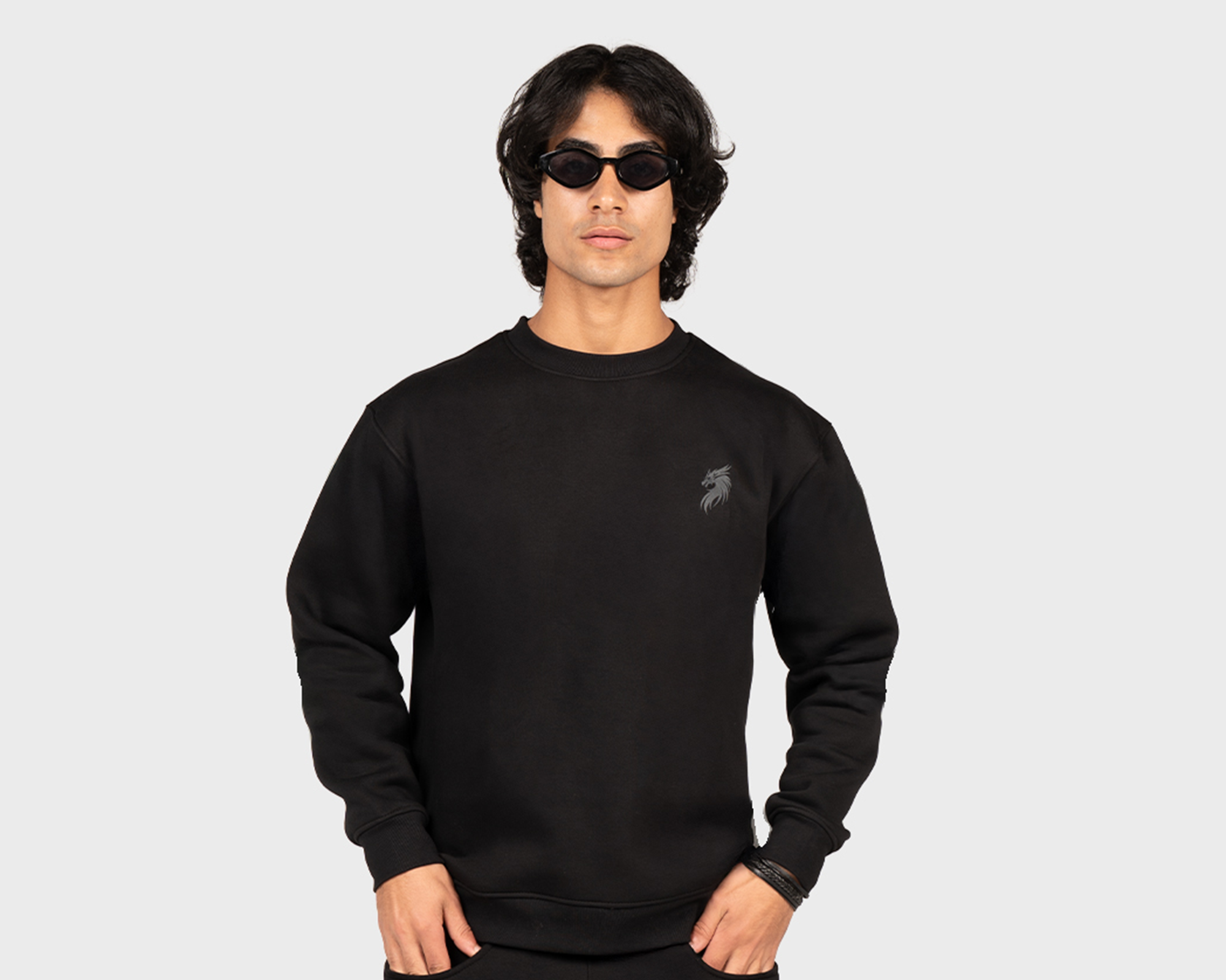 Scales Sweatshirt Black