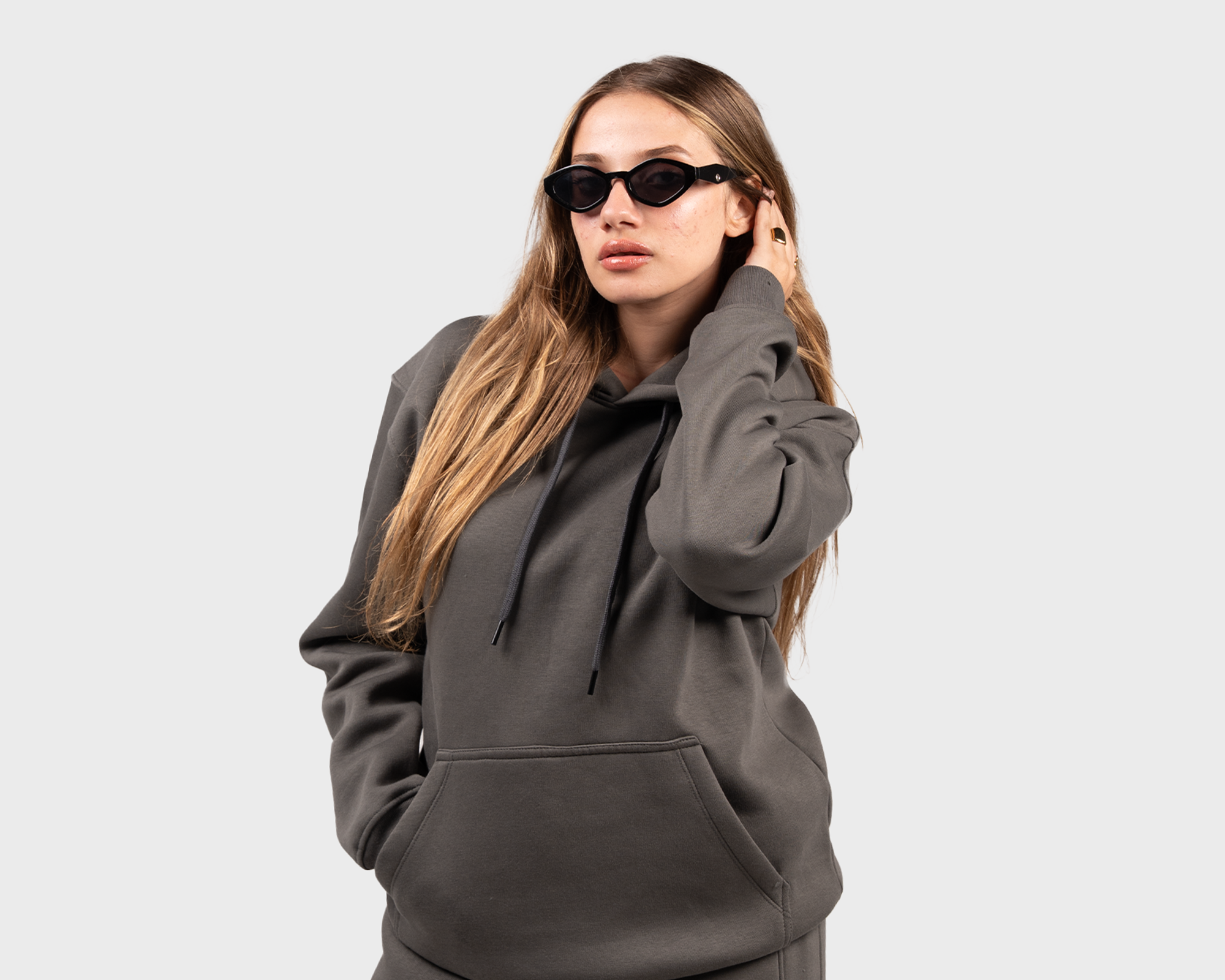 Basic Hoody Gray