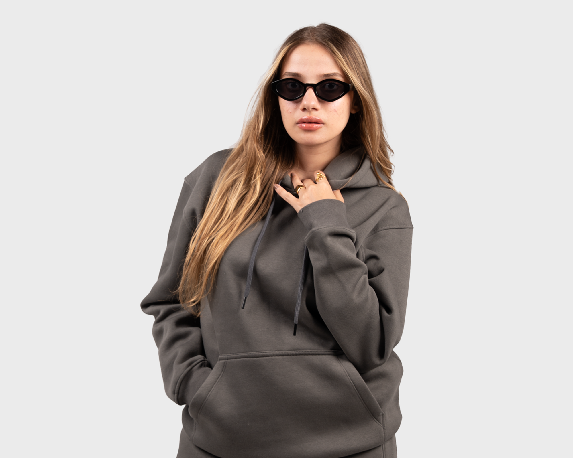Basic Hoody Gray