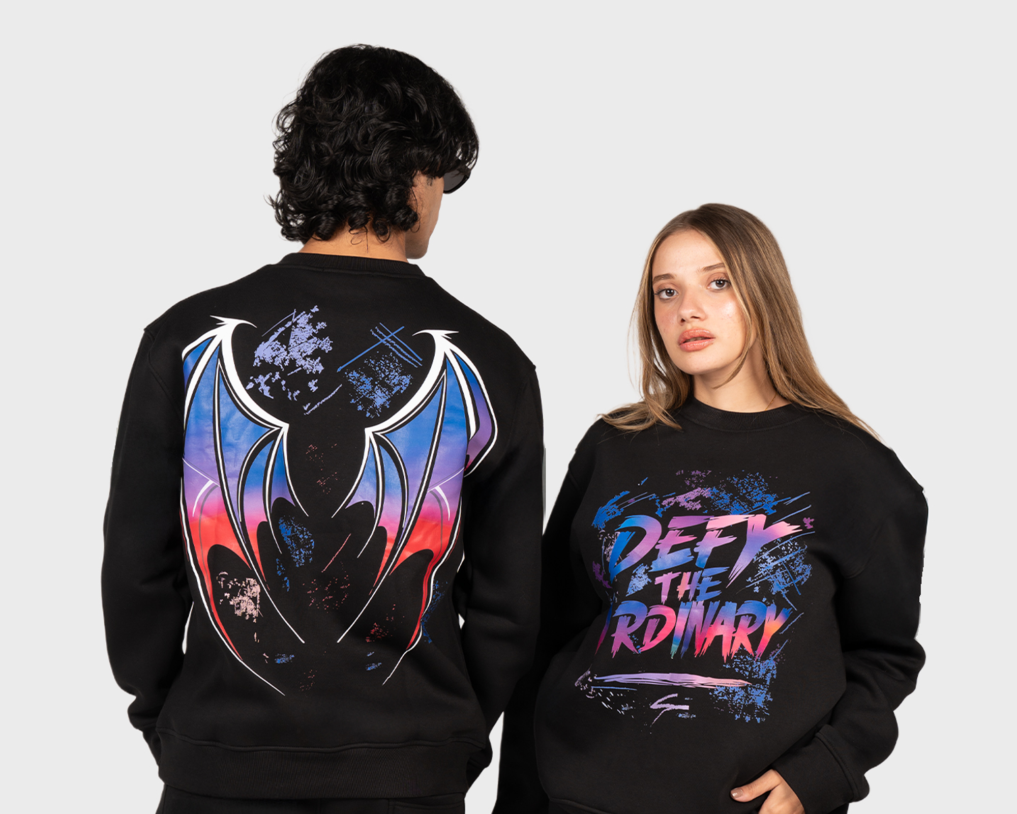 Defy the Ordinary Sweatshirt Black