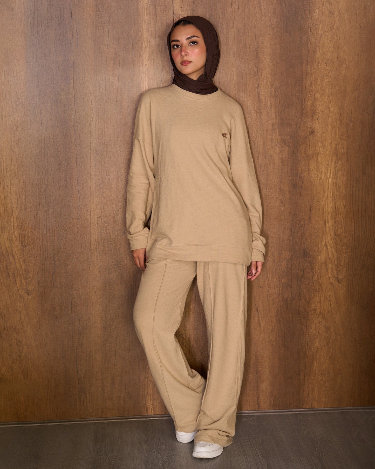 Jacquard Women Suit - Sahara