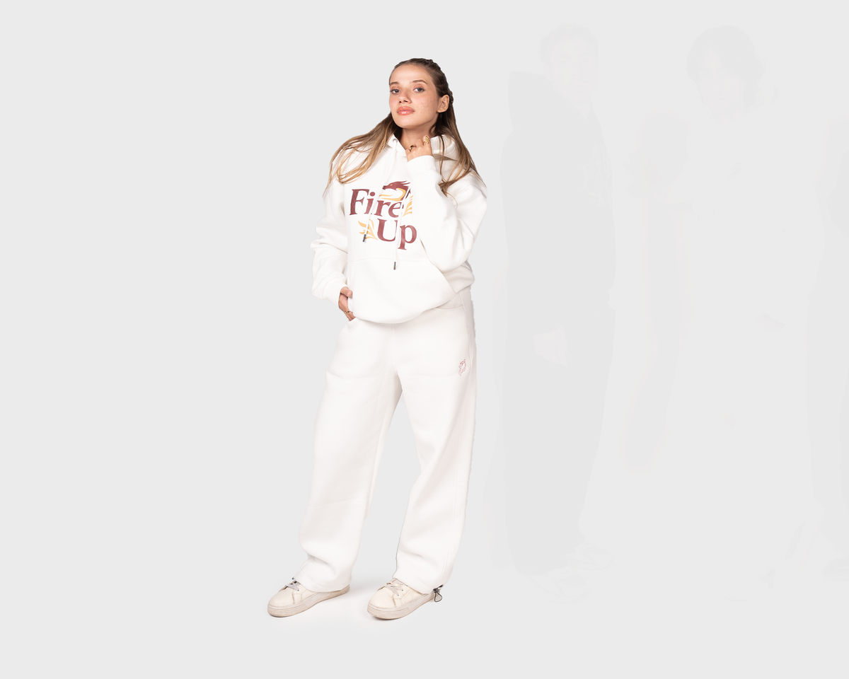 Fire up Hoody Offwhite