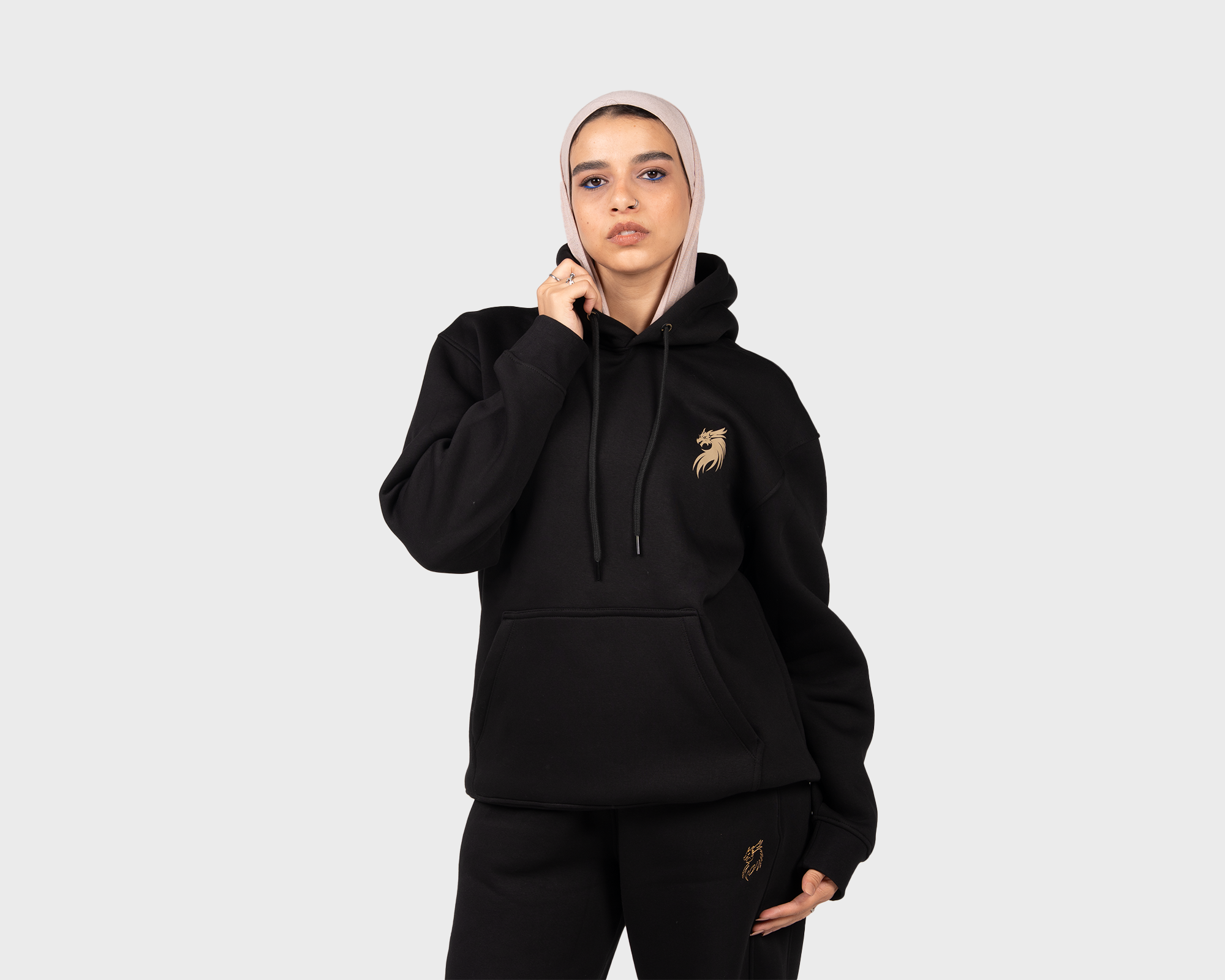 Scaled for Greatness Hoody Black