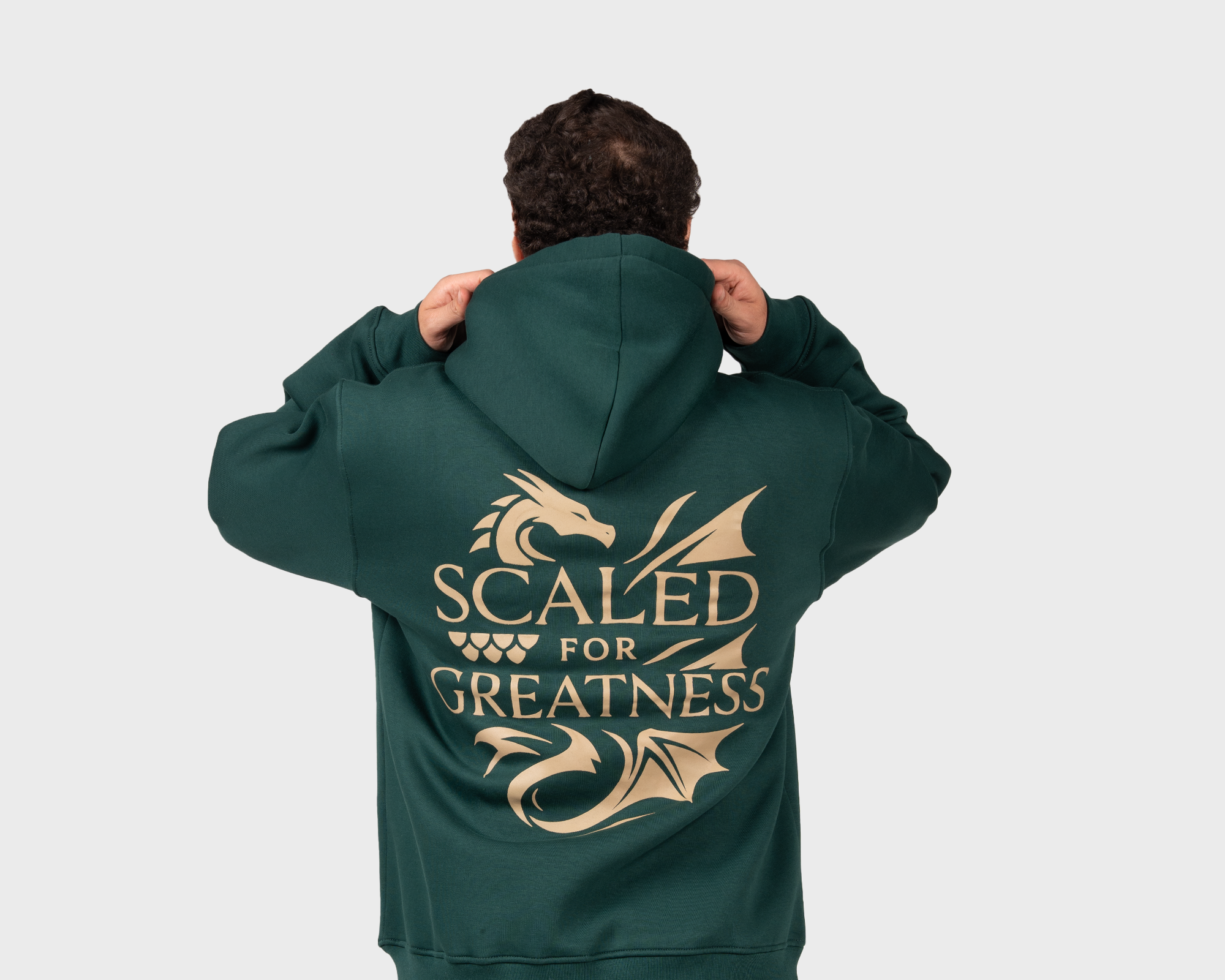 Scaled for Greatness Hoody Emreald