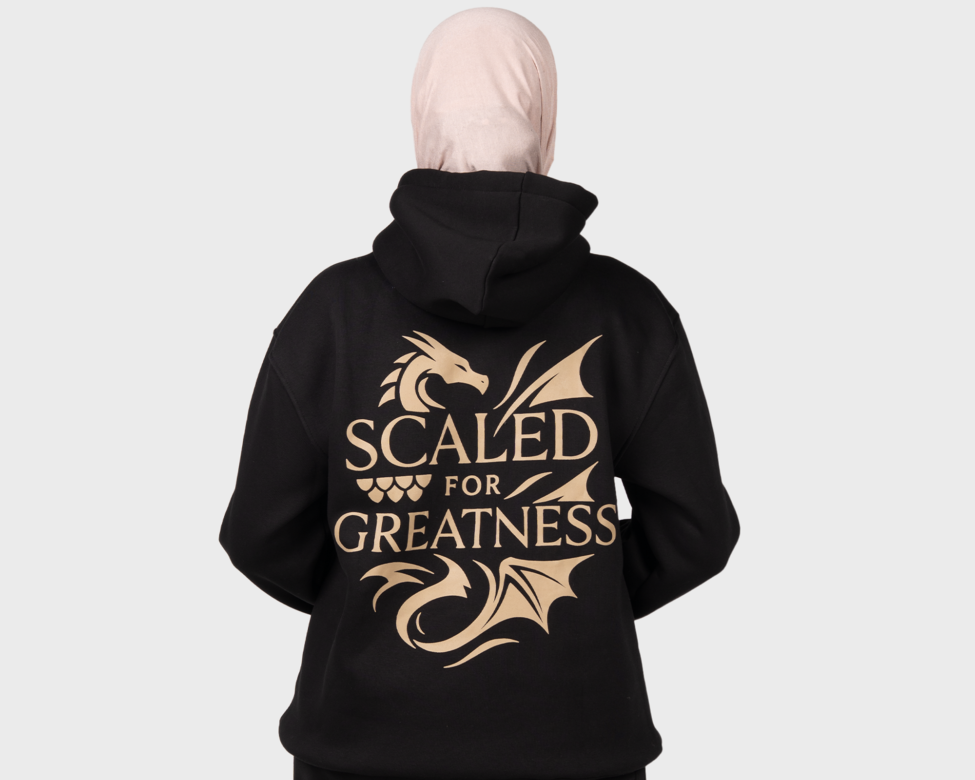 Scaled for Greatness Hoody  Black