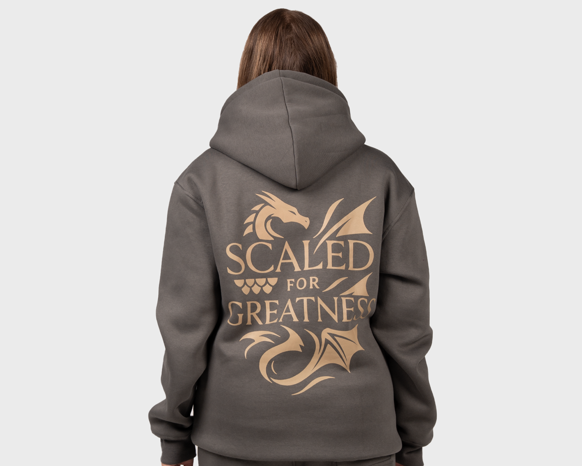 Scaled for Greatness Hoody  Gray