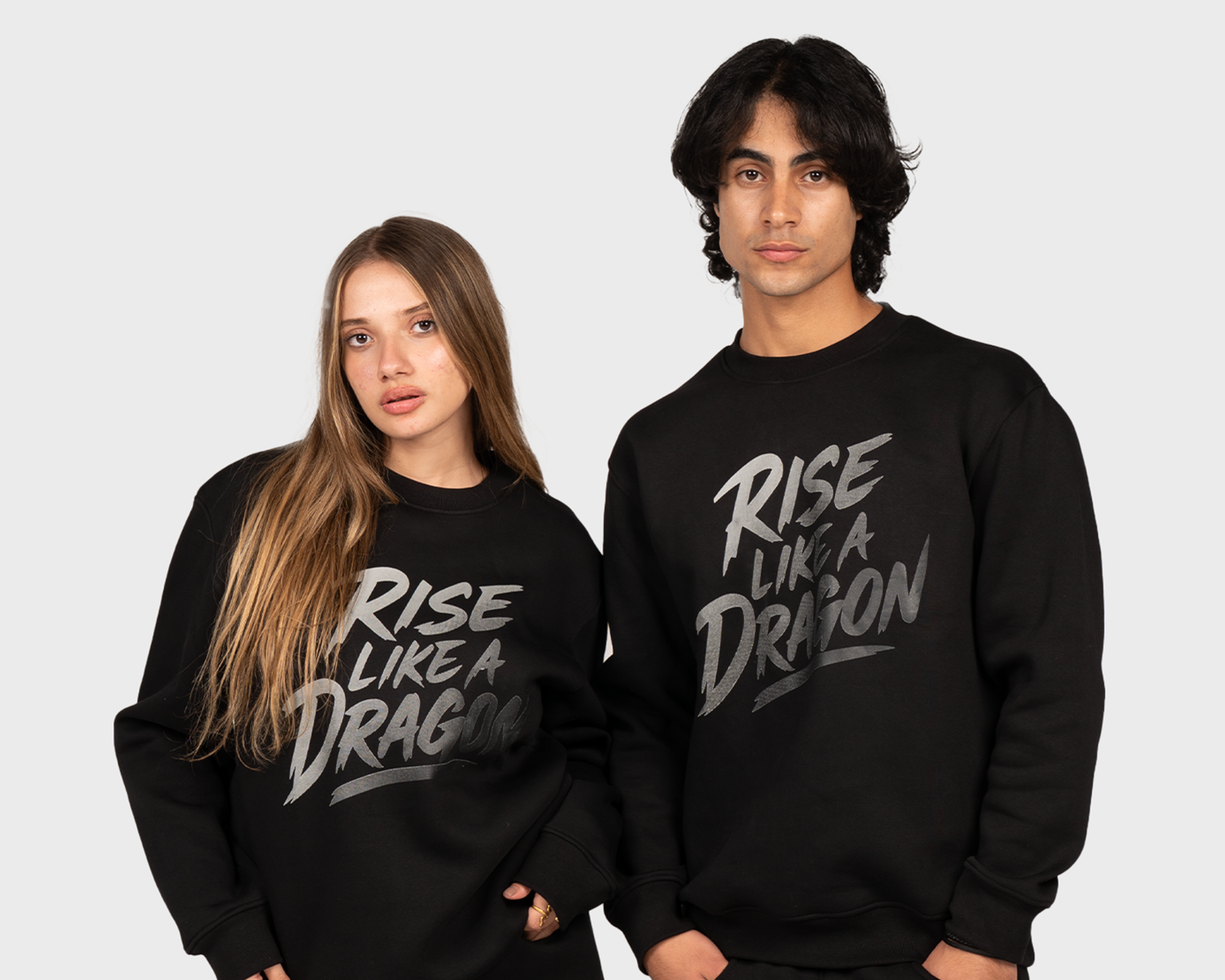 RISE LIKE A DRAGON Sweatshirt Black