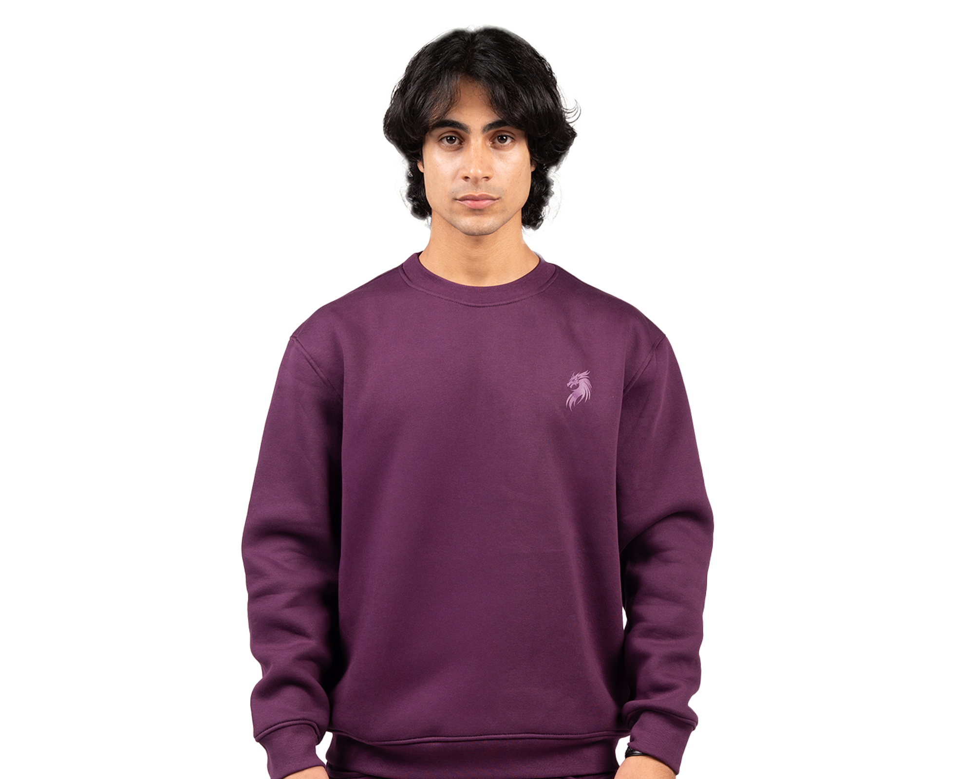 Basic Sweatshirt Royal Purple
