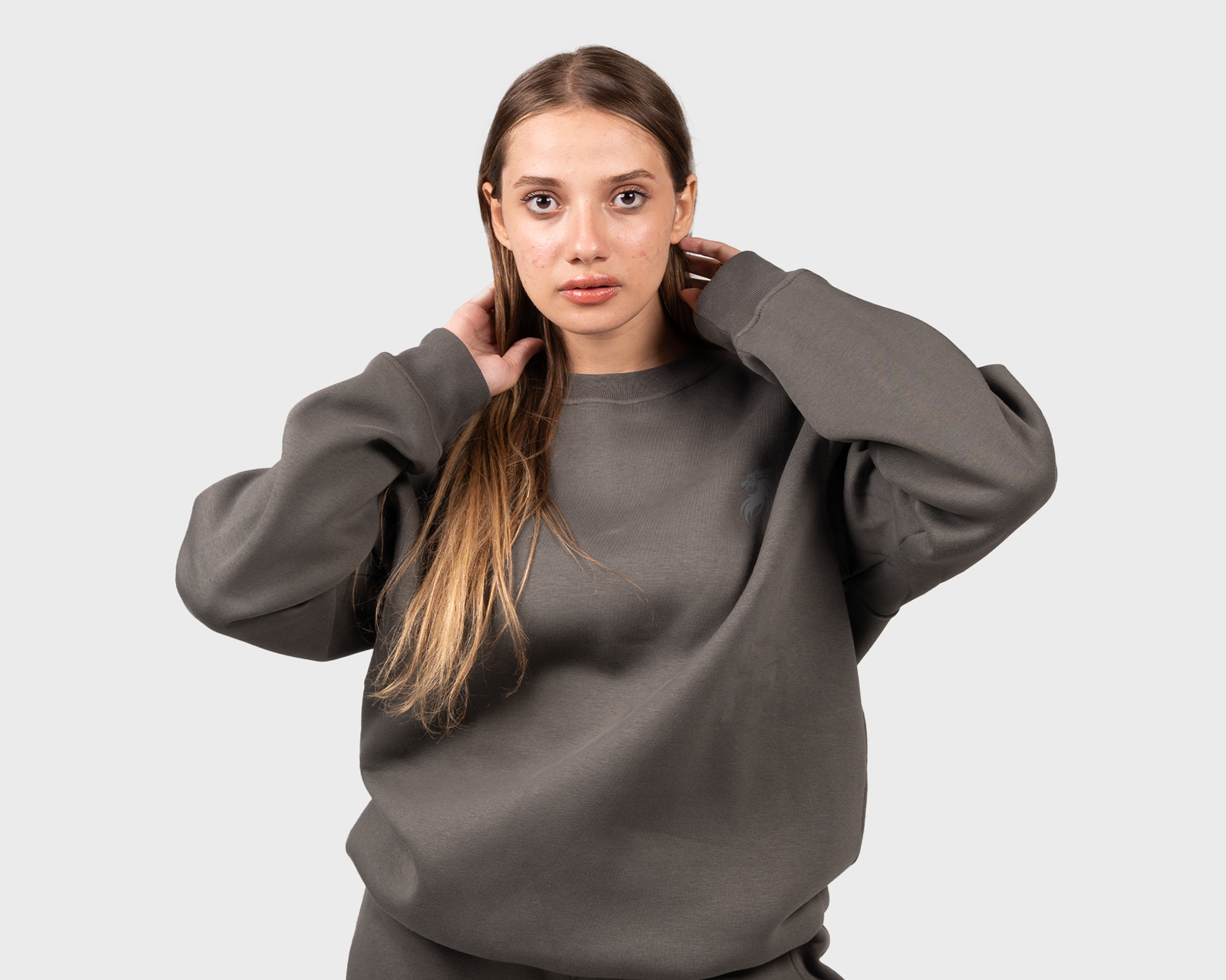 Basic Sweatshirt Gray