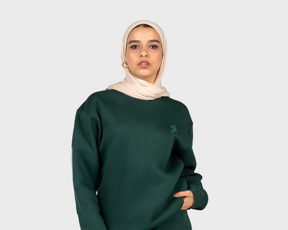 Scales Sweatshirt Emreald