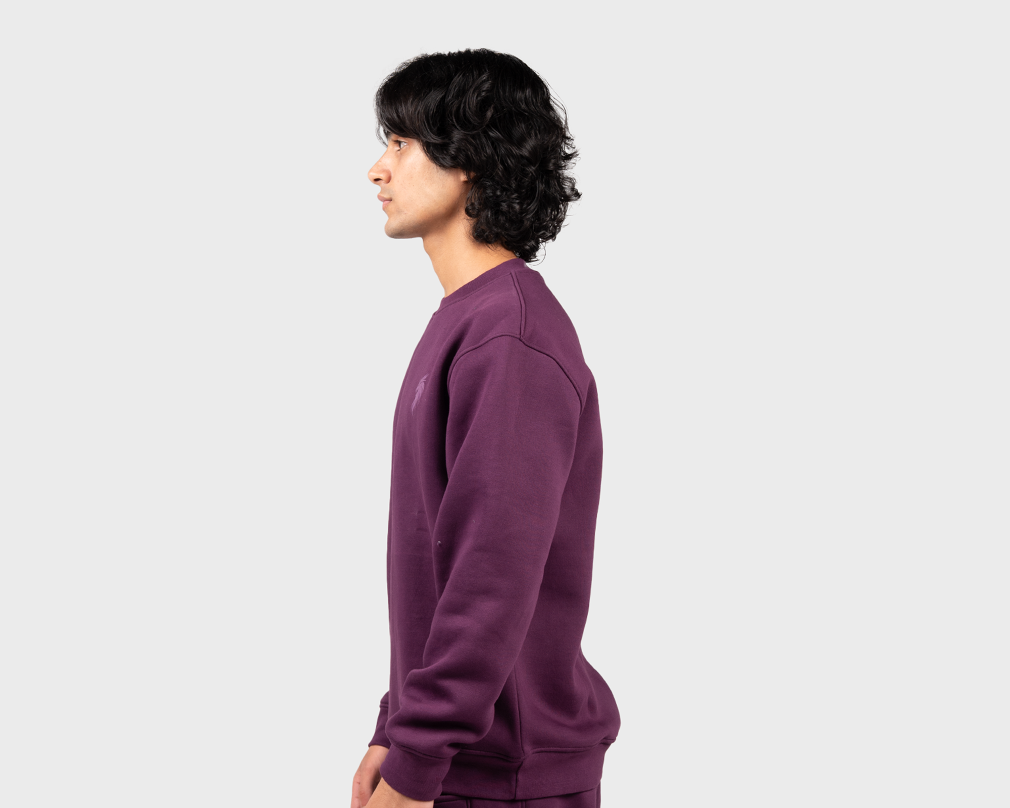 Basic Sweatshirt Royal Purple