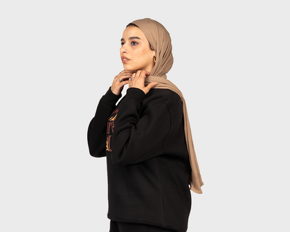 Fire up Sweatshirt Black
