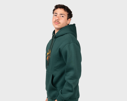 Firey soul Hoody Emreald
