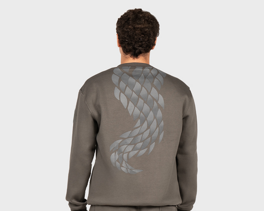 Scales sweatshirt  Gray