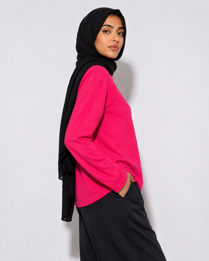 Essential Oversized Long Sleeve
