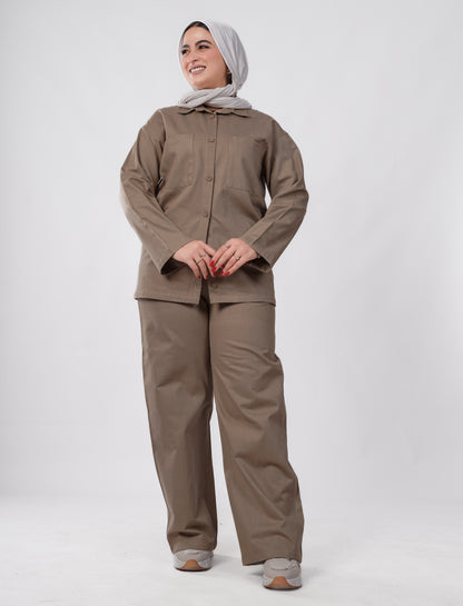 Linen Look Cotton Set