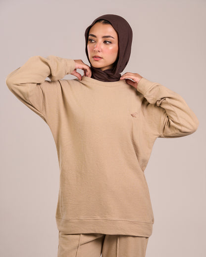 Jacquard Women Suit - Sahara
