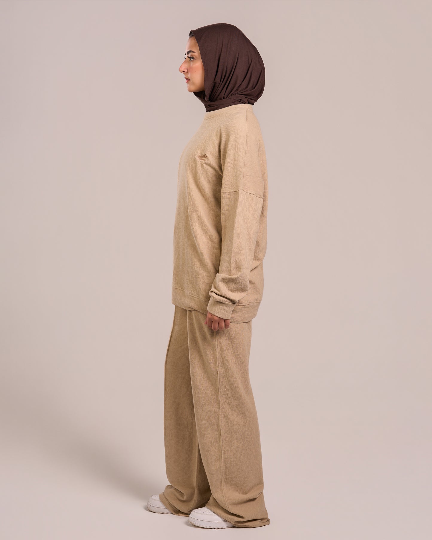 Jacquard Women Suit - Sahara