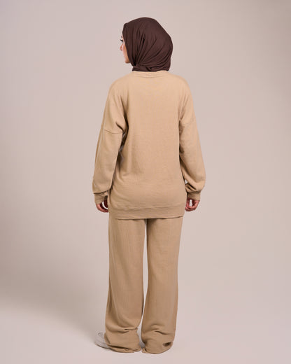 Jacquard Women Suit - Sahara