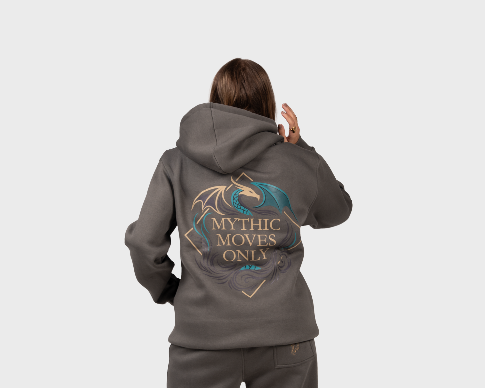 Mythic Moves Only Hoody Gray