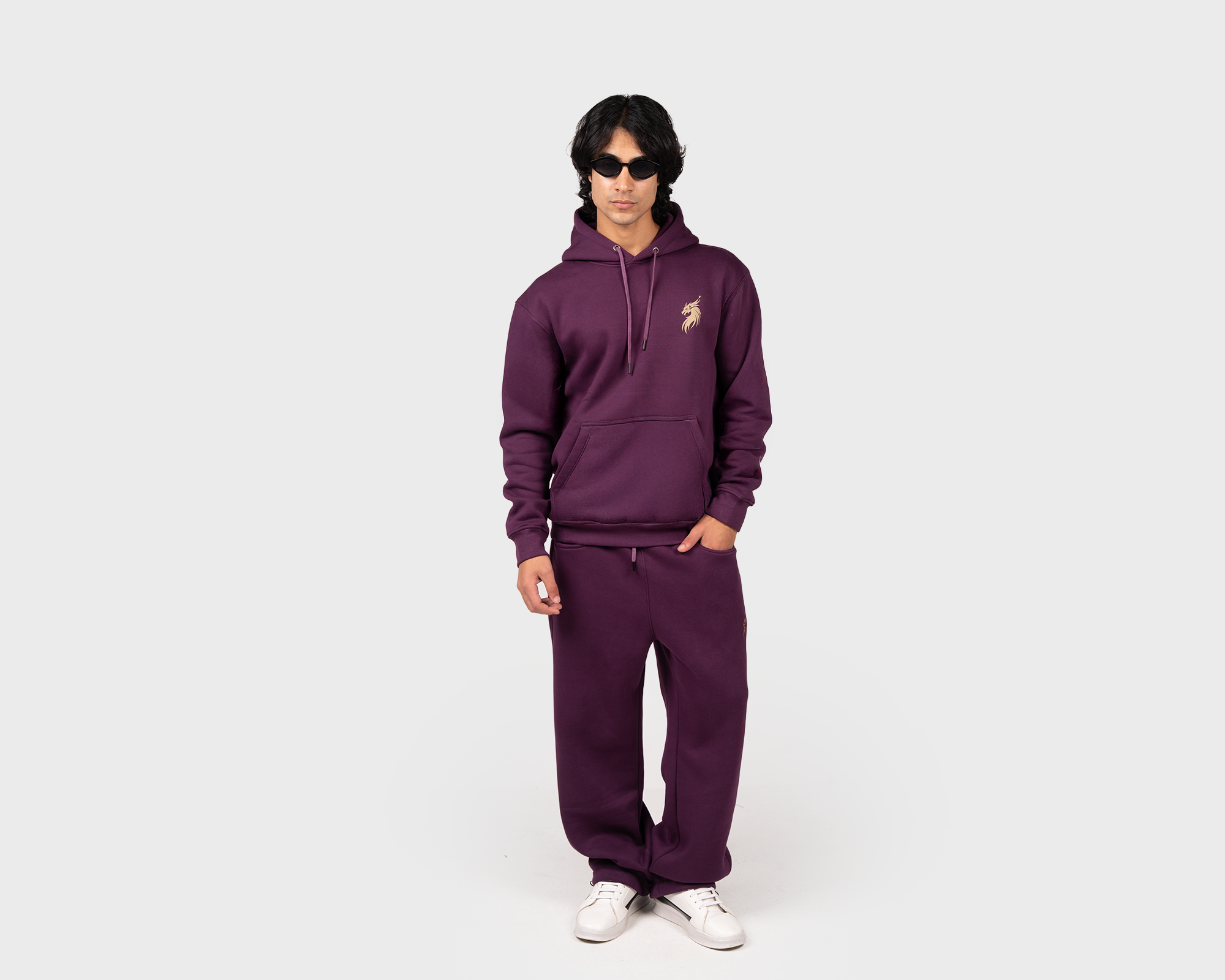 Scaled for Greatness Hoody Royal Purple