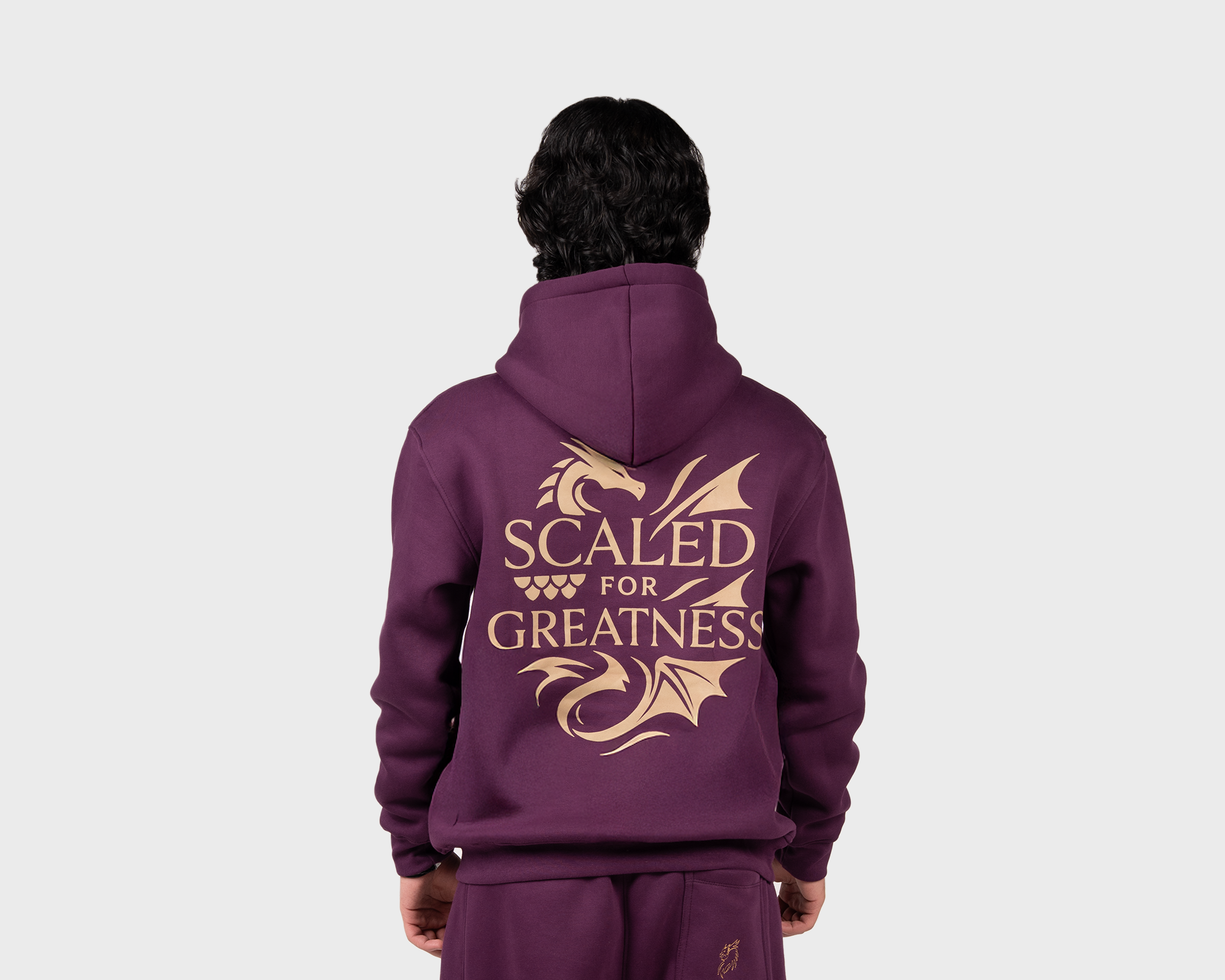 Scaled for Greatness Hoody Royal Purple