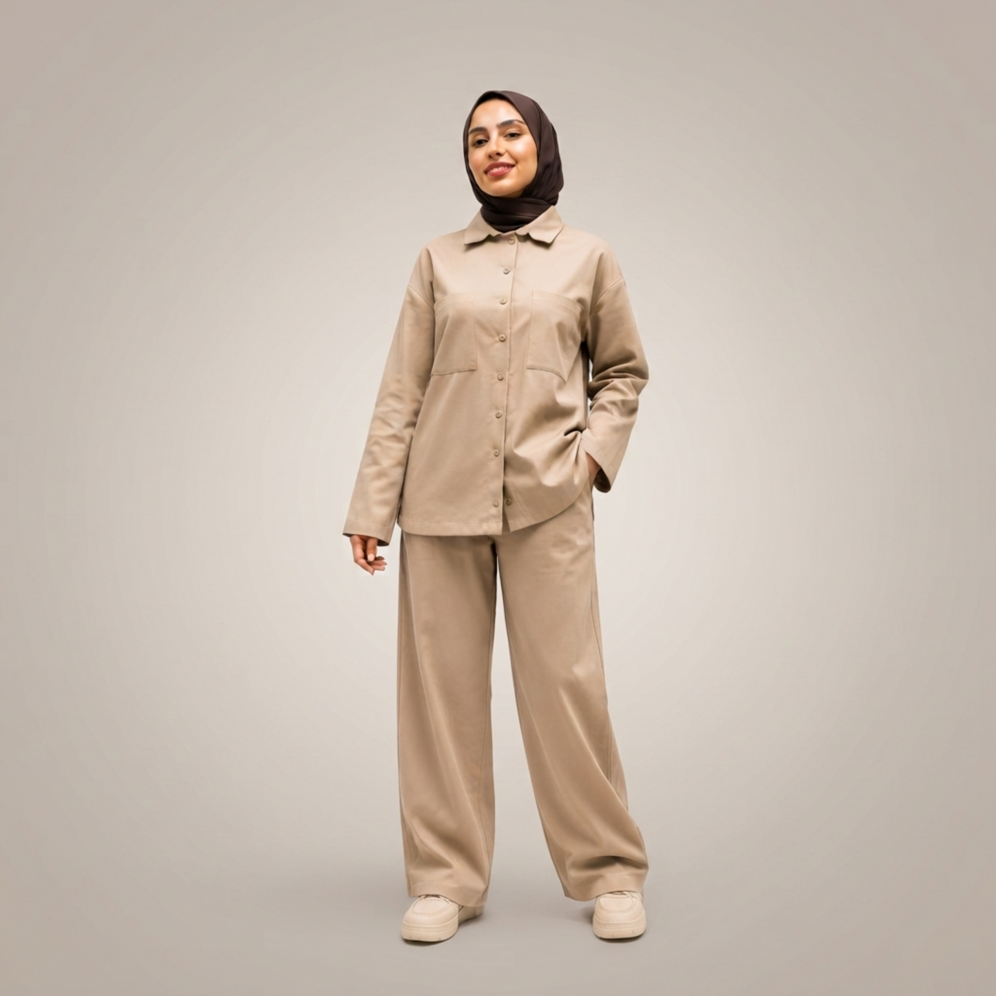 Linen Look Cotton Set