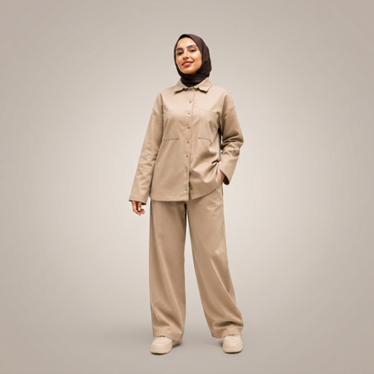 Linen Look Cotton Set