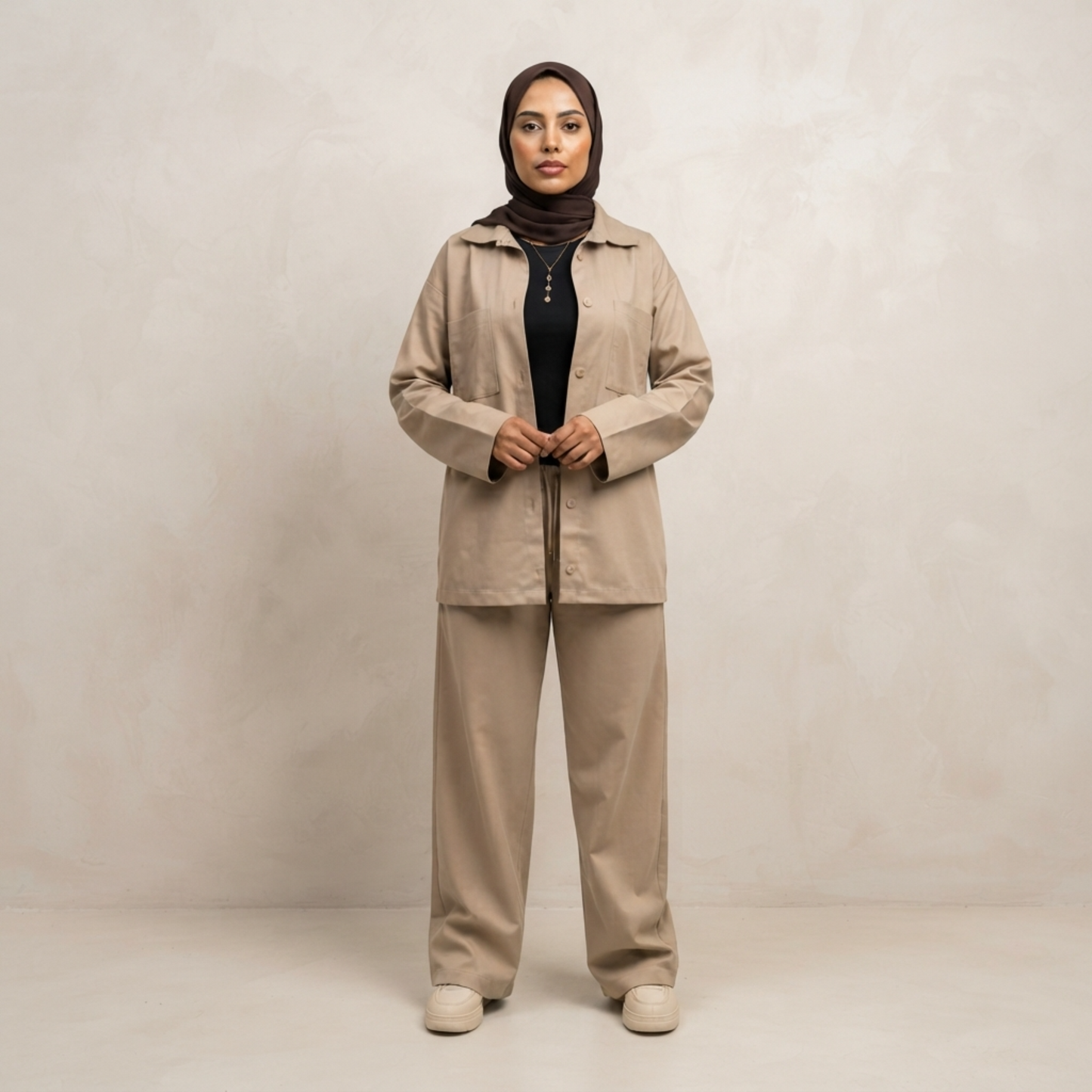 Linen Look Cotton Set