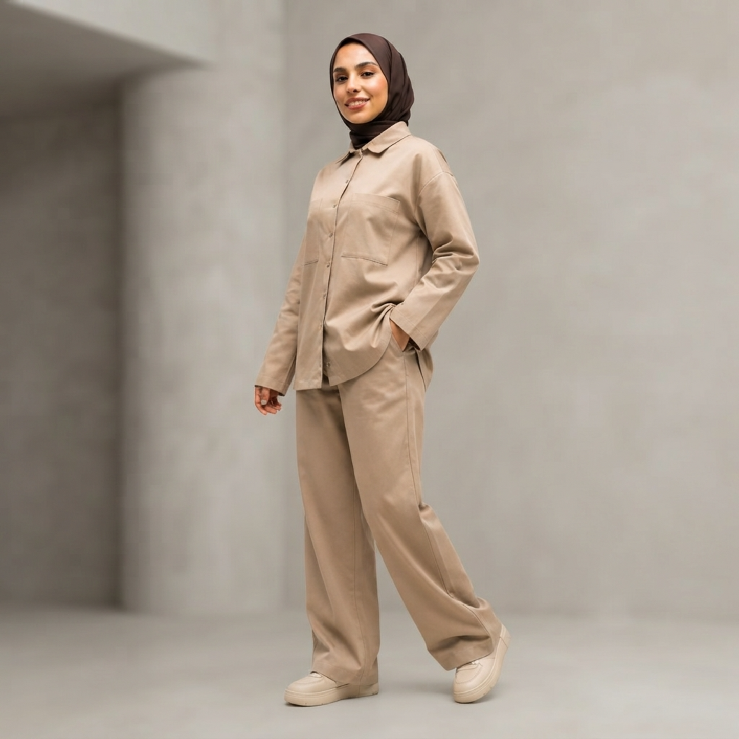 Linen Look Cotton Set