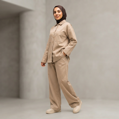 Linen Look Cotton Set
