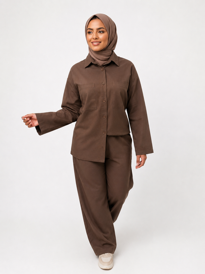 Linen Look Cotton Set