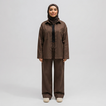 Linen Look Cotton Set