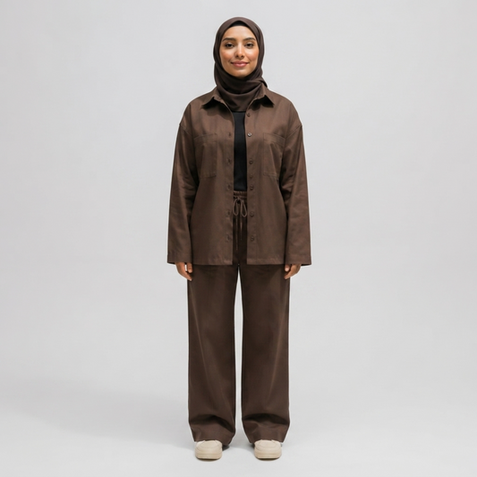 Linen Look Cotton Set