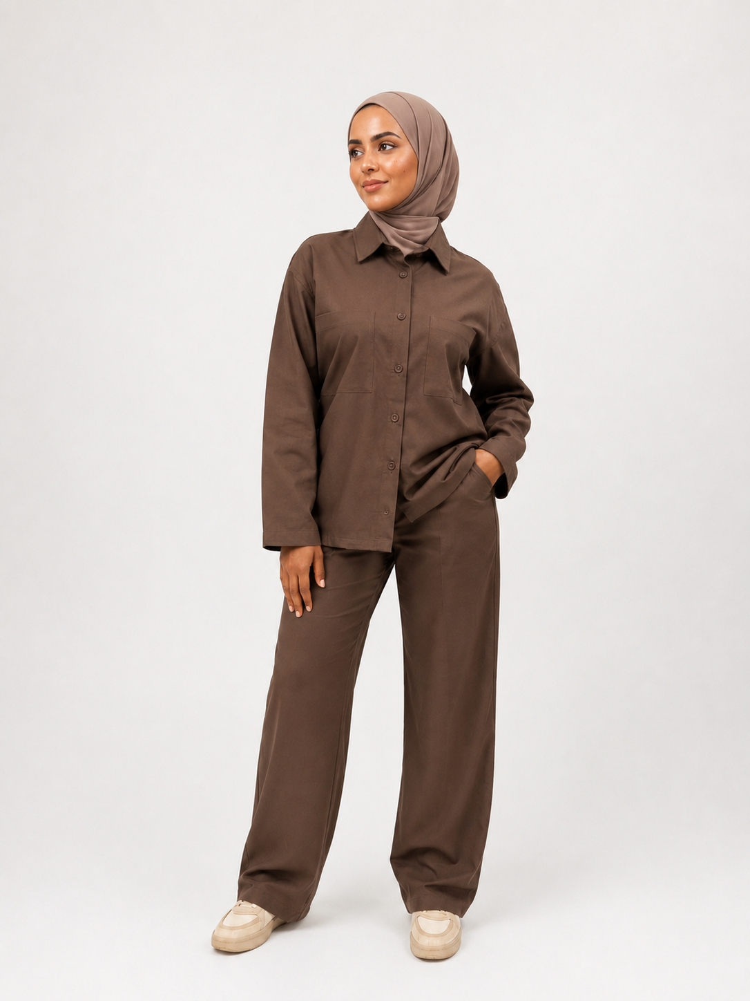 Linen Look Cotton Set