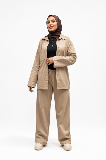 Linen Look Cotton Set